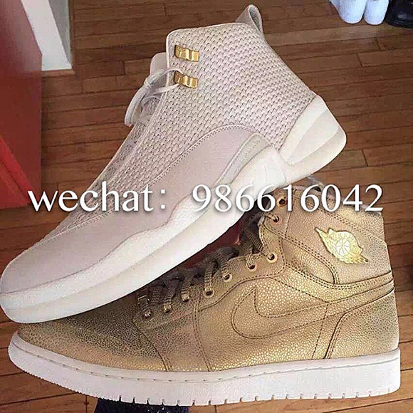 Air Jordan 1 Pinnacle Gold