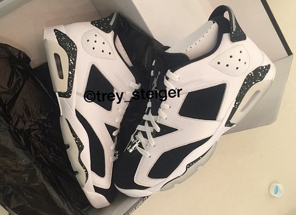 Air Jordan 6 Low Oreo 2015 Retro