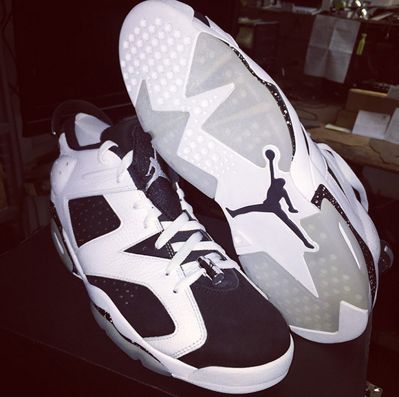 Air Jordan 6 Low ‘Oreo’ – Another Look