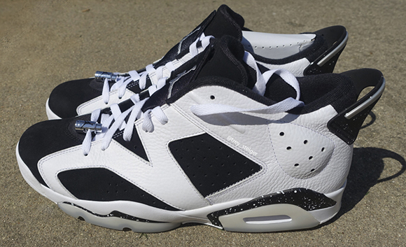 Air Jordan 6 Low ‘Oreo’ – Detailed Look