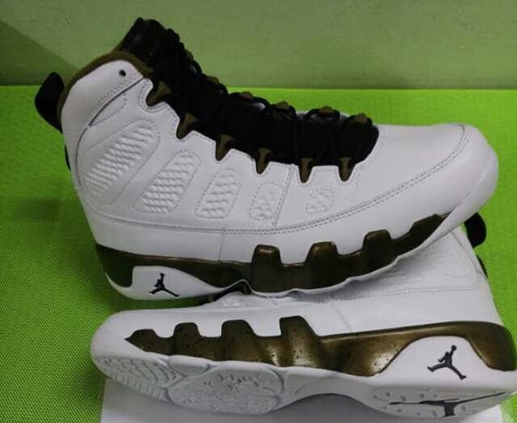 Air Jordan 9 Militia Green 2015 Retro