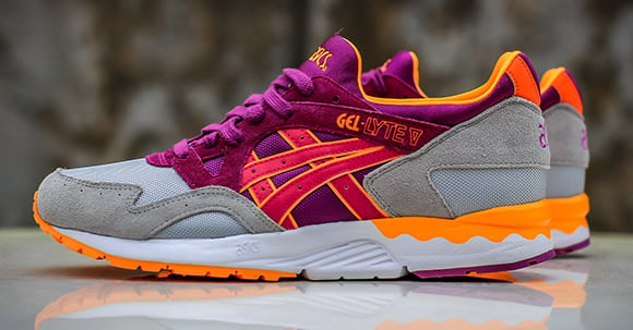 Asics Gel Lyte V Soft Grey Hyacinth Violet