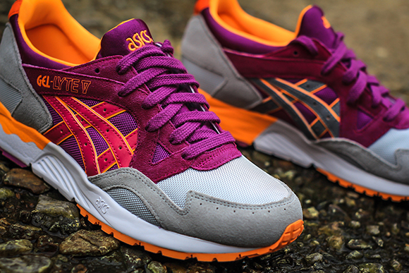 Asics Gel Lyte V Soft Grey Hyacinth Violet