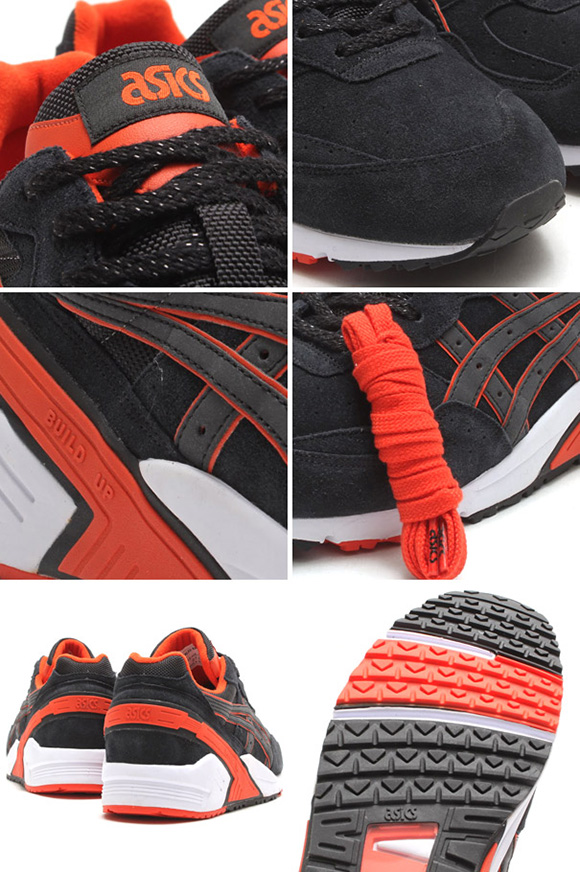 Asics Gel Sight Black Orange