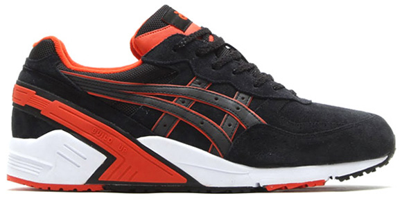 Asics Gel Sight Black Orange