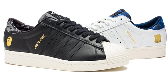 Bape Undefeated adidas Superstar