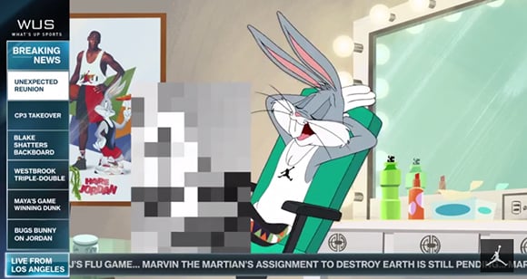 Bugs Bunny Talks Air Jordan 30 Ahmad Rashad