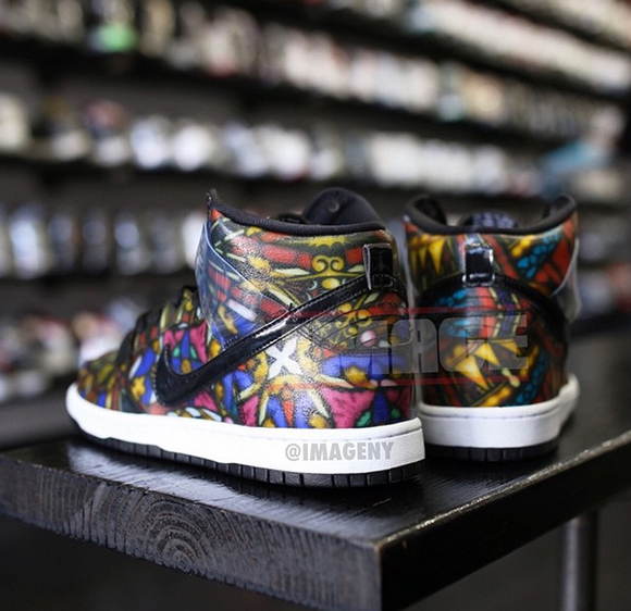 CNCPTS Nike SB Dunk High Stained Glass