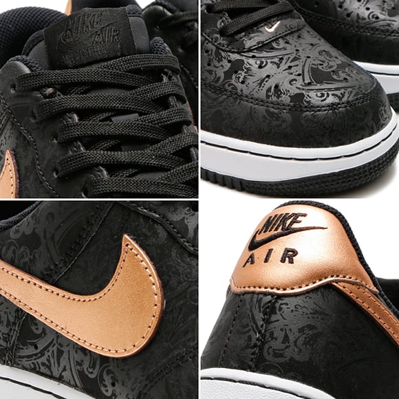 Nike Air Force 1 Low LV8 Black Metallic Bronze