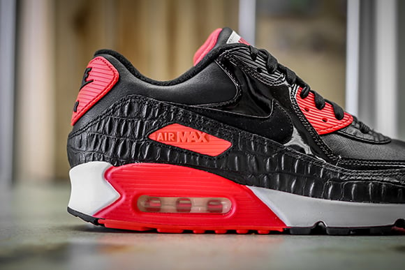 air max 90 infrared croc