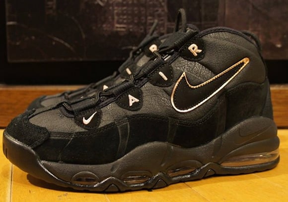 air max uptempo black