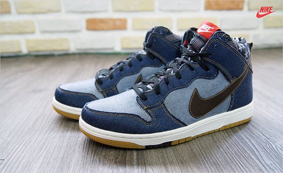 Nike Dunk High CMFT Denim Blue