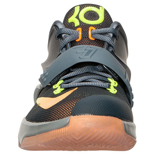 Nike KD 7 GS Blue Graphite Volt Bright Citrus