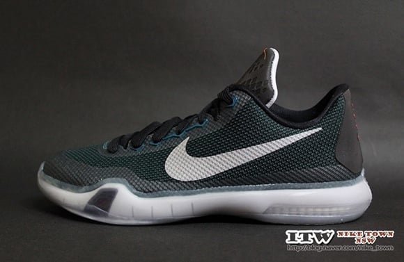 kobe 10 flight