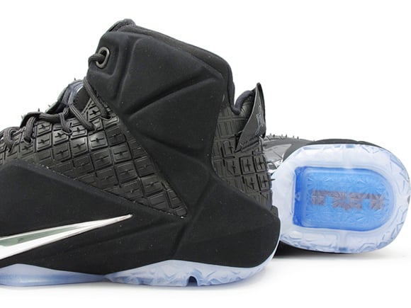 Nike LeBron 12 EXT Rubber City Black Chrome