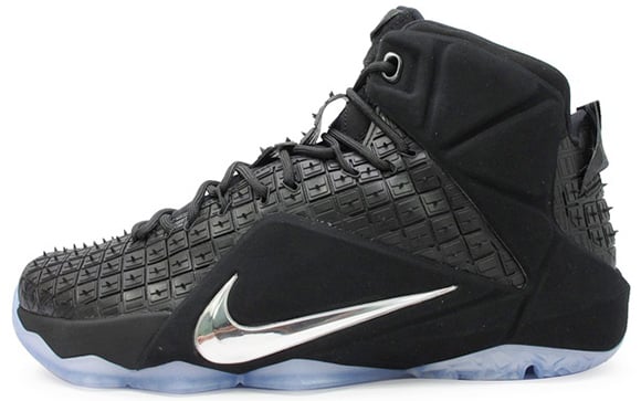 Nike LeBron 12 EXT ‘Rubber City’ Black / Chrome – Another Look