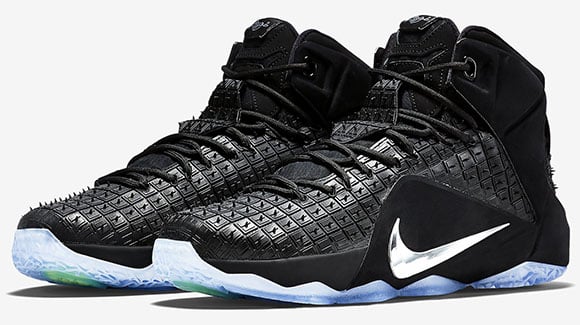 Nike LeBron 12 EXT Rubber City Black Release Date