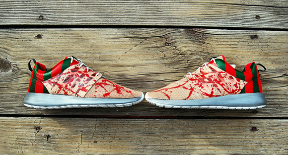 Nike Roshe Run Freddy Krueger Custom