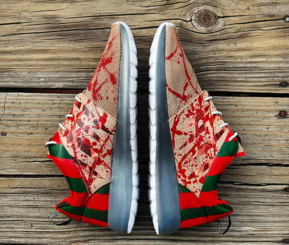 Nike Roshe Run Freddy Krueger Custom