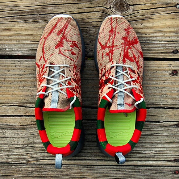 Nike Roshe Run Freddy Krueger Custom