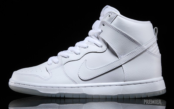 Nike SB Dunk High White Ice