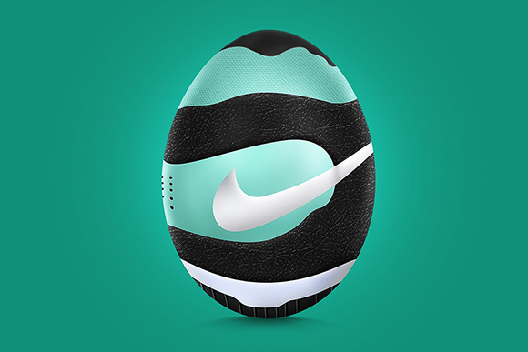 Sneaker Inspired Easter Eggs