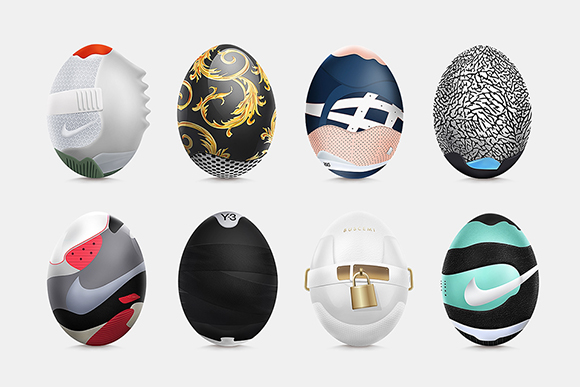 Sneaker Inspired Easter Eggs
