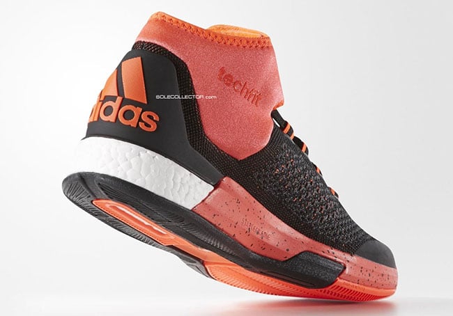 adidas Crazylight Boost 2015 Mid Infrared Black