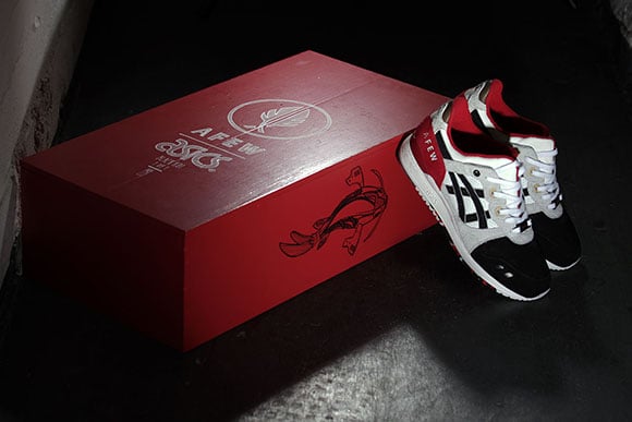 Afew Asics Gel Lyte III Black Koi Charity Auction