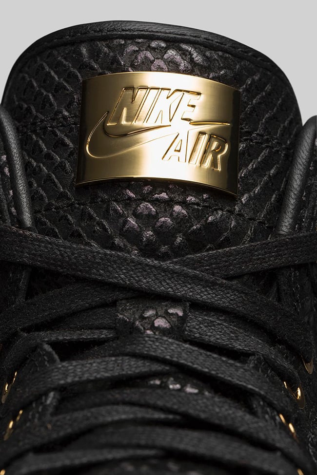 Air Jordan 1 High Pinnacle Black Gold Official Images