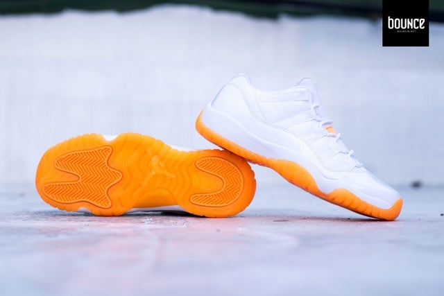 Air Jordan 11 Low Citrus Detailed Look