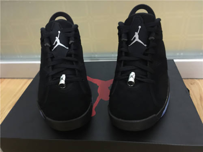 Air Jordan 6 Low Black Chrome Retro 2015