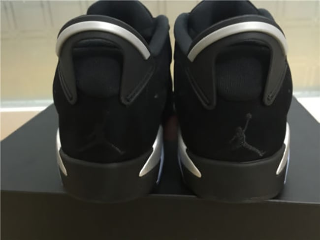Air Jordan 6 Low Black Chrome Retro 2015