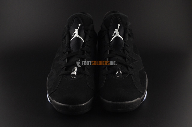 Air Jordan 6 Low Black Chrome Detailed Look