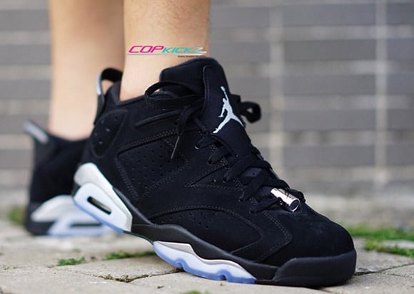 jordan 6 low on feet