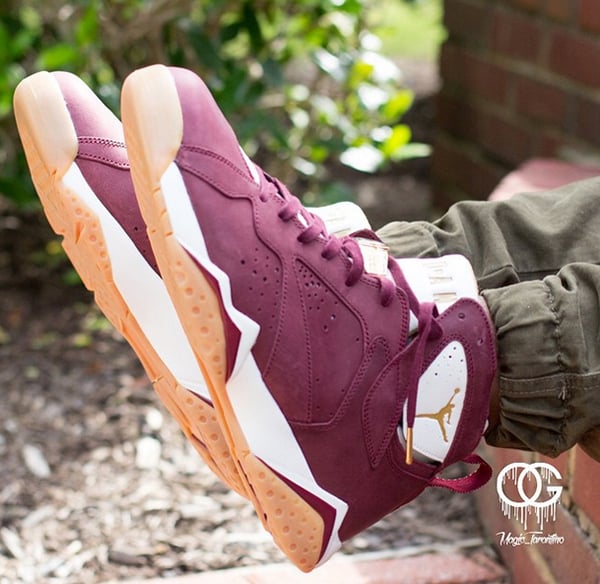 Air Jordan 7 Cigar On Foot