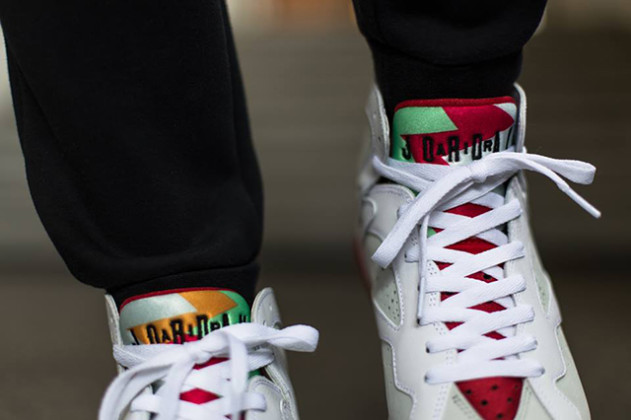 All Red Nike Dunk High Air Jordan 7 Insoles Nike Insole