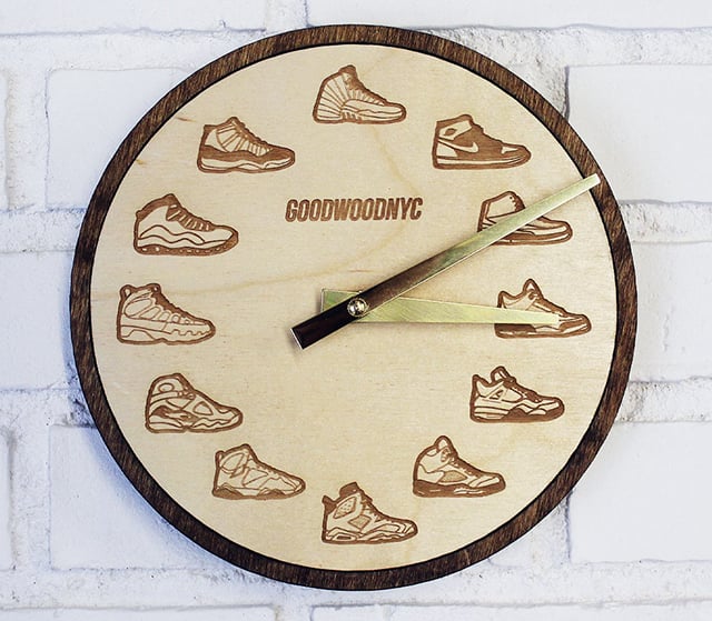 Air Jordan Retro Wood Clock Goodwood NYC