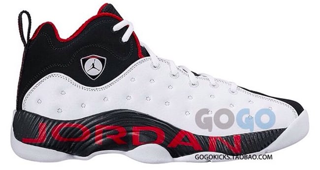 Air Jordan Team II White Black Red 2015 Retro