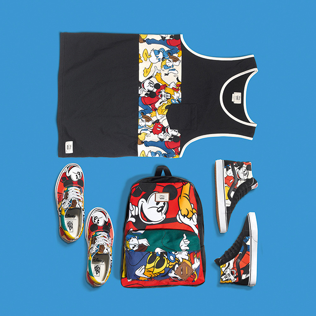 Disney Vans Sneaker Apparel June 2015 Collection