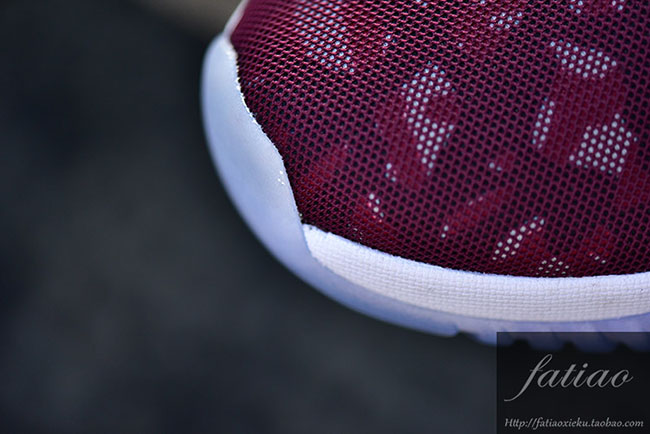 Jordan Future Low Burgundy Camo Detailed