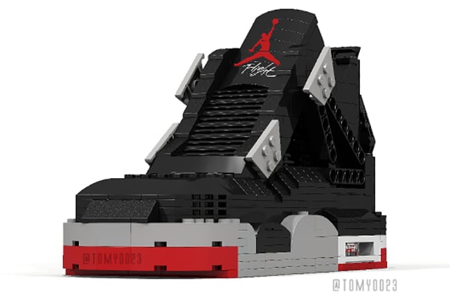 LEGO Jordan 4 Bred |