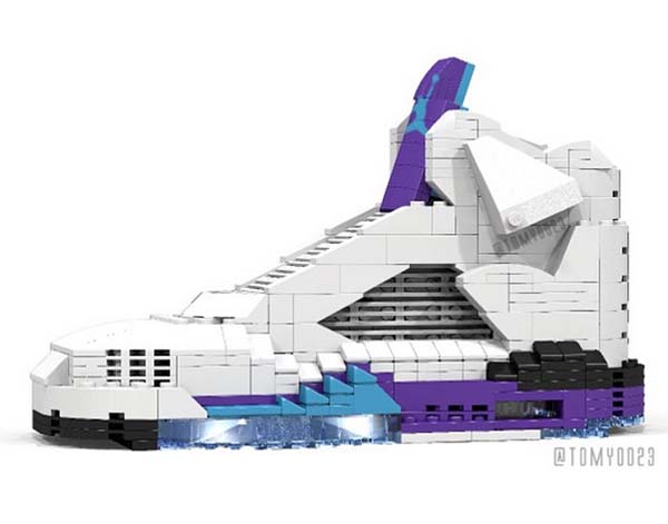 LEGO Air Jordan 5 ‘Grape’