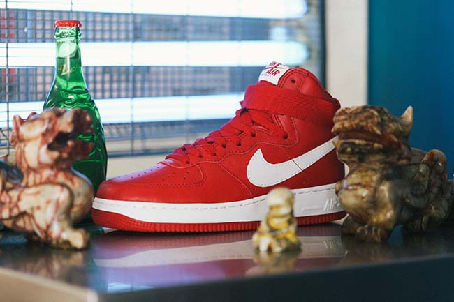 Nike Air Force 1 High Naike ‘Gym Red’