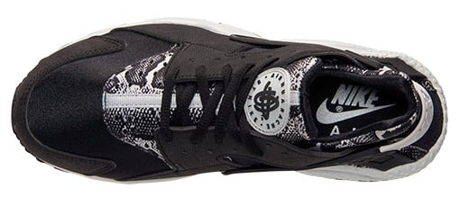 Nike Air Huarache Snakeskin Black White