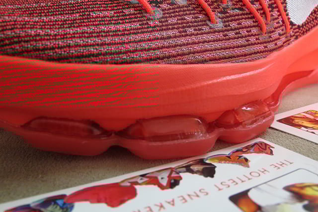 Nike KD 8 Bright Crimson Detailed Look