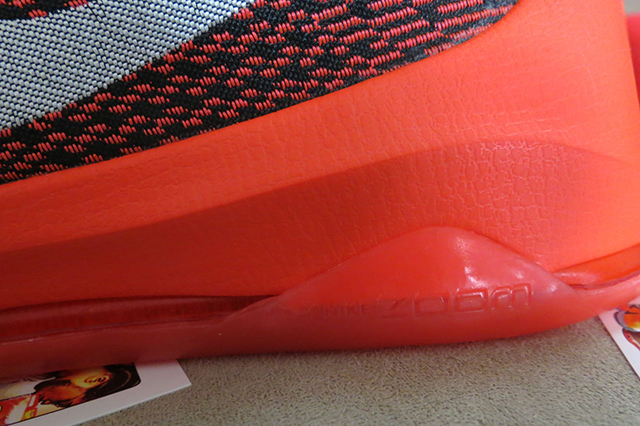 Nike KD 8 Bright Crimson Detailed Look