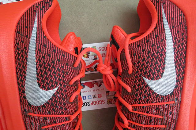 Nike KD 8 Bright Crimson Detailed Look