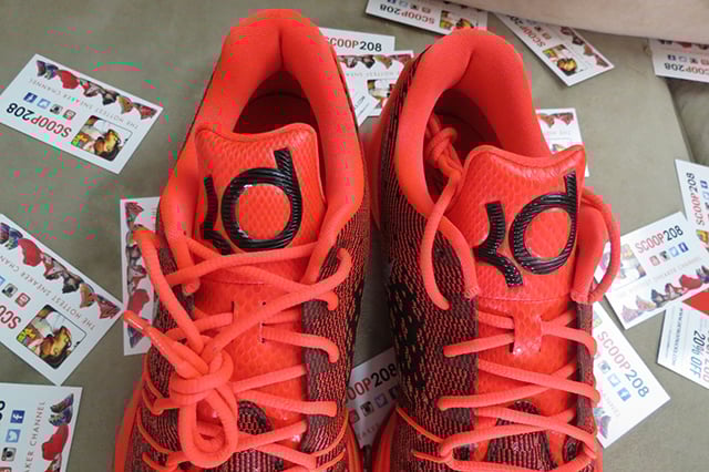 Nike KD 8 Bright Crimson Detailed Look