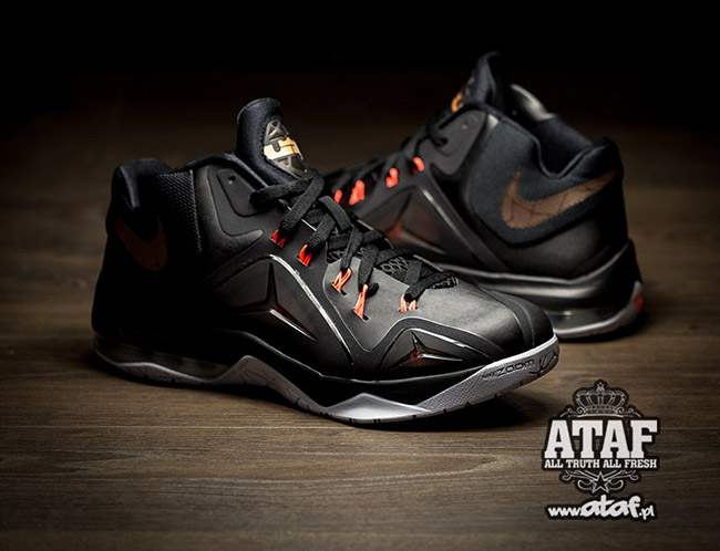Nike LeBron Ambassador 7 Black / Bronze 